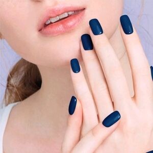 Ohora semi cured gel nail strips "Noble Navy" New Box!